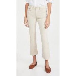 Trave Colette Kick Flate White denim jeans Sz 25
